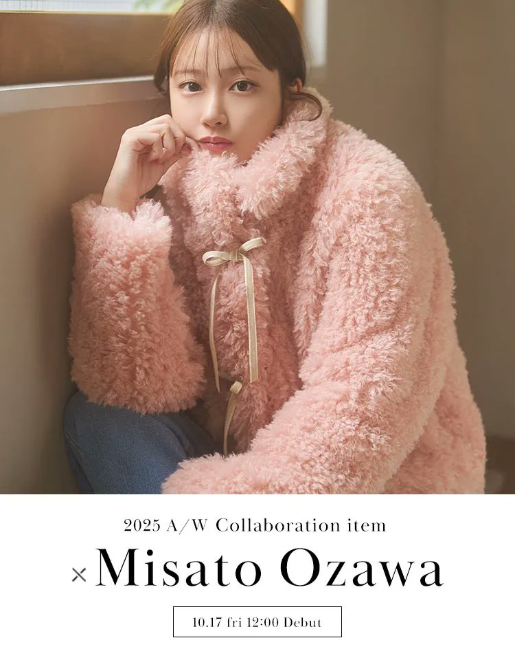 人気インフルエンサー小沢美里さんコラボアイテム✨ 新作が本日12:00