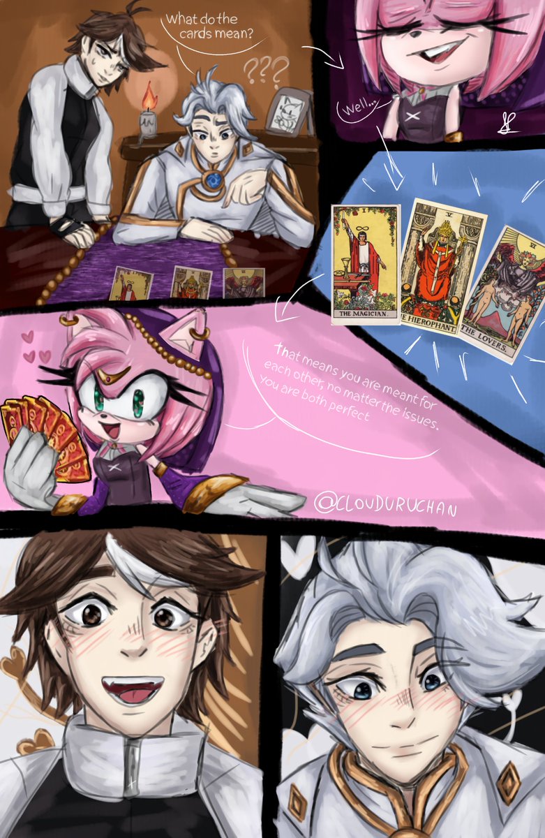 day 4 - tarot cards

(They went to a professional)

#NicestWeek2025 #Nicest #nicelinling #linling #TBHX #TBHXNICE #TOBEHEROX #Amyrose #SonicTheHedgehog