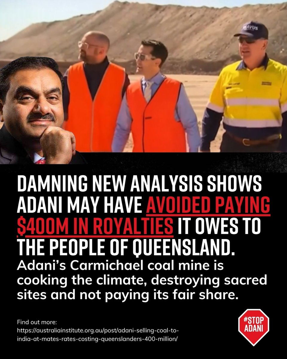 Stop Adani tweet media