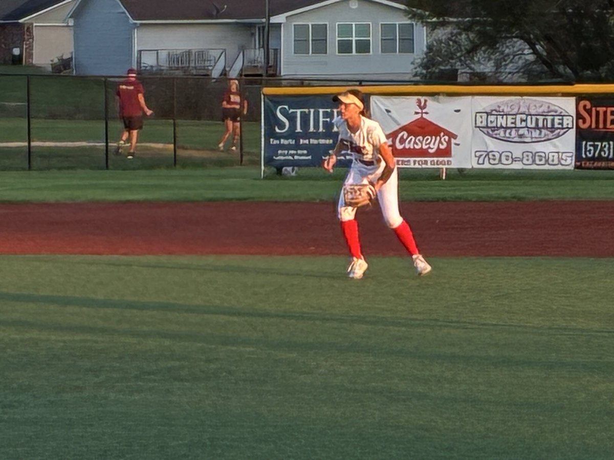 What a game for <a href="/SoBoCoSchools/">Southern Boone School District</a> senior Brooklyn Center! 2 HRs, a grand slam in the first and 3-run HR in the 4th. Southern Boone wins 11-0 in 5, advancing to the district championship game, scheduled for Saturday here at California.