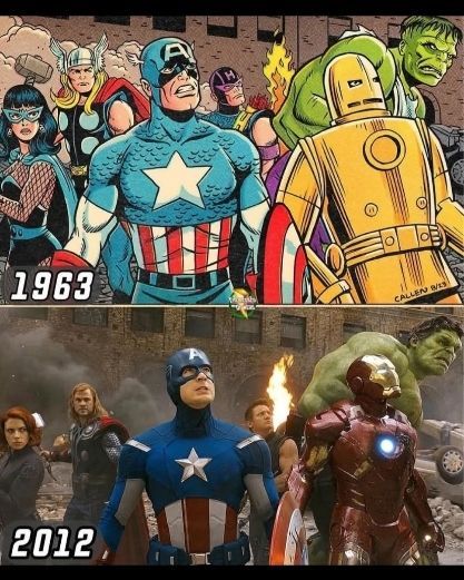 RaccTTV's tweet image. Comic book costumes in the 60s were sooooo different than today's era. Just wow.