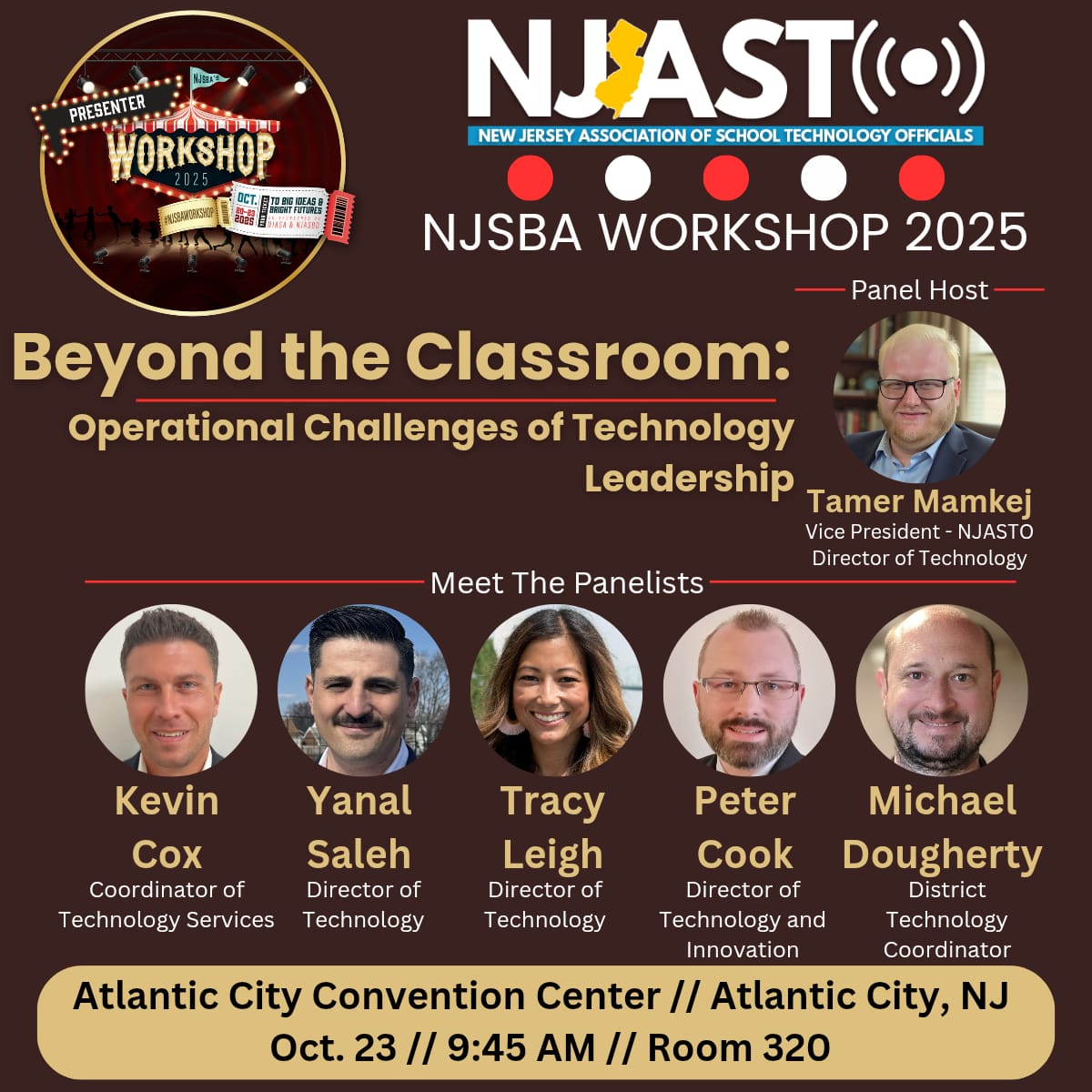 TechDougherty's tweet image. Excited to be part of this @nj_asto panel next week at @njsba #NJSBAWorkshop