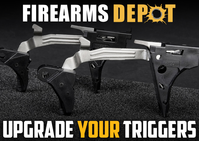 Firearms_Depot's tweet image. Smooth pull, clean break, faster reset — the trigger is where precision starts. From Glocks to ARs, every shooter benefits from an upgrade. 🎯 
fd.deals/1016-Triggers
#TriggerUpgrade #AR15 #Glock #FirearmsDepot #RangeDay