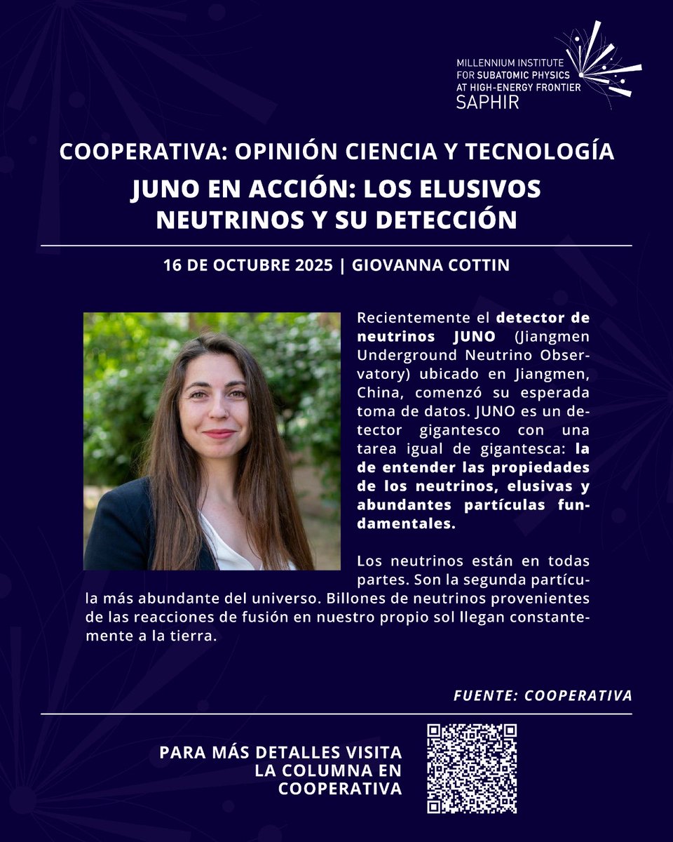 Instituto Milenio Saphir tweet media