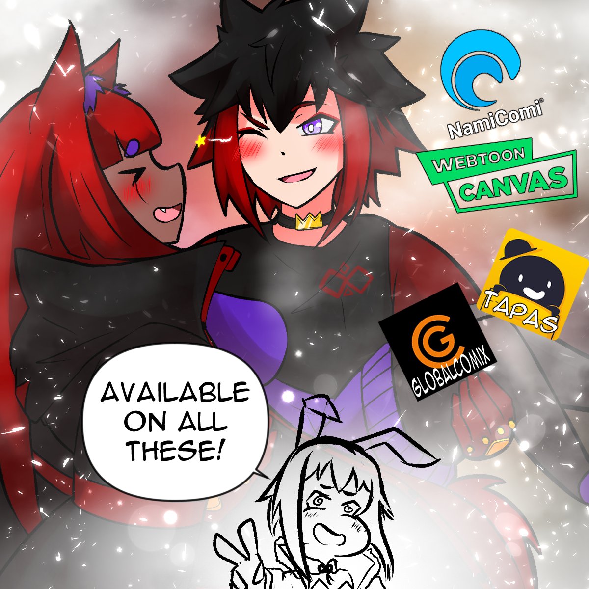 nempha_vt's tweet photo. oops~ i released the new ep of GODKiNG ZAiBATSU instead of waiting till sunday on aaaallll the platforms like #NamiComi #WebtoonCanvas #Tapas AND #GlobalComix how silly of me i'm sorry ✨😩 i'll be more careful next time✌️

#webcomic #comic https://t.co/uqaRgpiasc