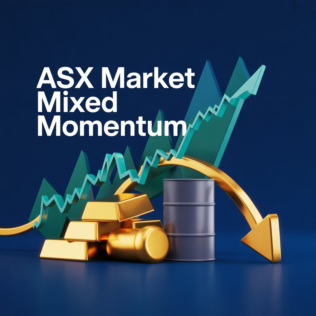 aus_stockreport's tweet image. 🌟 ASX Update: S&amp;amp;P/ASX 200 climbs 0.85% to 9,068.4 as gold surges 2.55% to US$4,309/oz, boosting #EvolutionMining &amp;amp; #NorthernStarResources 💰⚡ Meanwhile, #Oil slips with WTI at US$57.60, pressuring #SantosLtd &amp;amp; #KaroonEnergy. #Imdex downgraded amid growth risks. #ASR