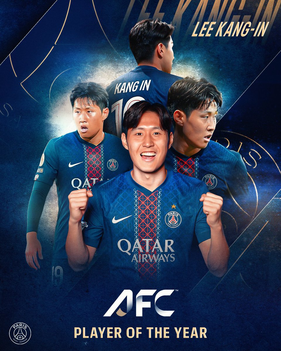 이강인이 #AFCAwards2025 올해의 아시아 국제선수상을 수상했습니다! 🏆🇰🇷
축하합니다! ❤️💙