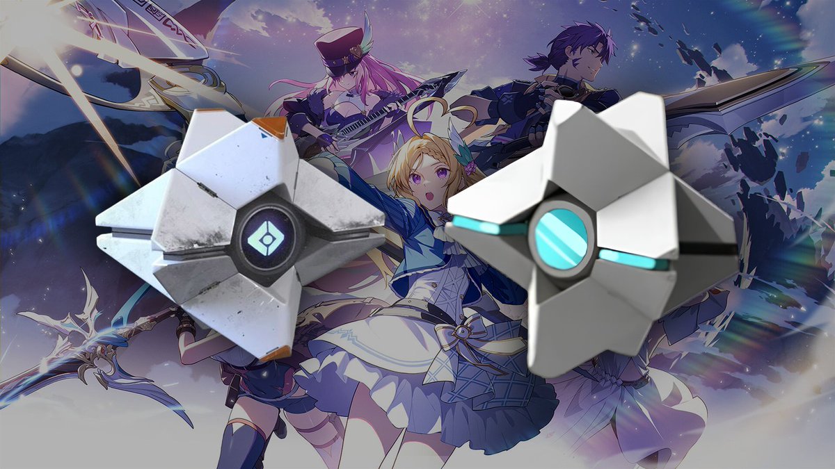 DestinyBulletn's tweet photo. 🚨NEW: Blue Protocol: Star Resonance (new MMO released recently) has an item that looks almost identical to the Generalist Ghost shell in Destiny 2 - https://t.co/xKVmAfcSjZ https://t.co/LhDlRGHbOl