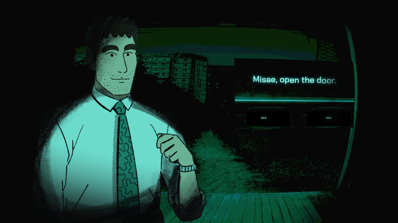 Misae, open the door.