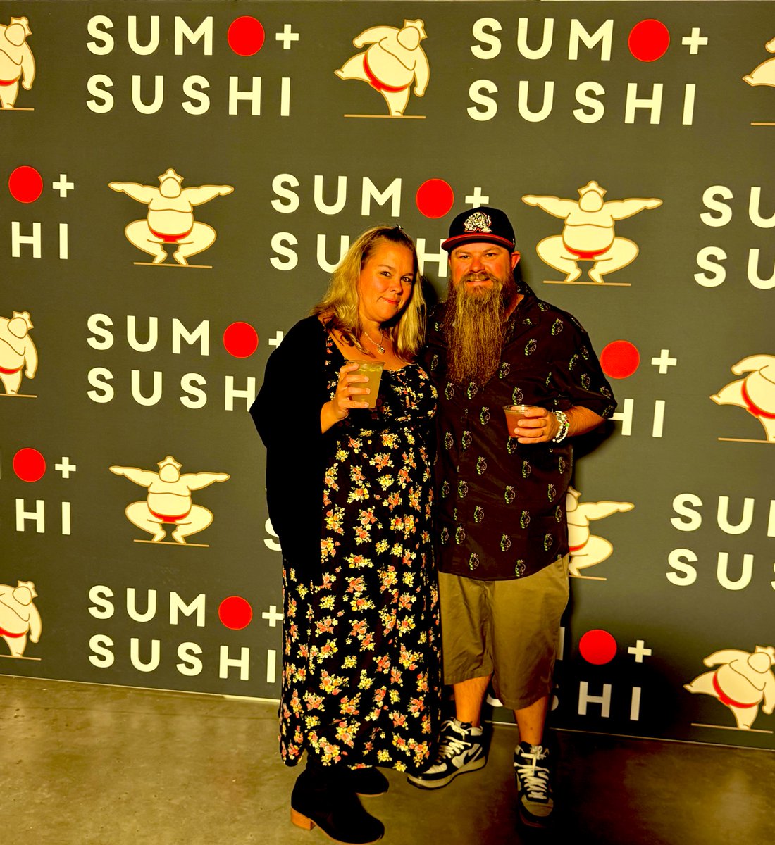 Douglasm1986's tweet photo. The big reveal… Sumo & Sushi!!! 🤙🏼🤙🏼🤙🏼 DATE NIGHT ENGAGE! 🇯🇵🍱🍣🤼♂️ thanks for everyone who placed your guesses!!! https://t.co/RzHilsxPfu