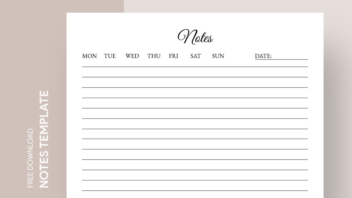 gdoc_io's tweet image. Customizable Blank Notes Free Google Docs Template. Can be used free of charge for business, education, and personal use. 
Get free →   gdoc.io/note-templates…

#gdoc #googledocs #notes #customizablenotes #blanknotestemplate #notestemplate #notesgoogledocs
