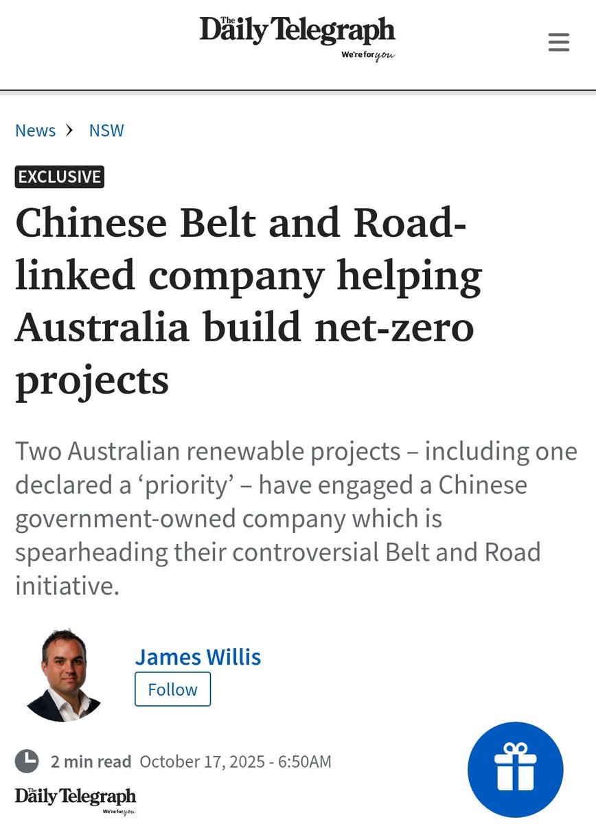 Want to know why Albanese spends so much time in China...

Well now you know.