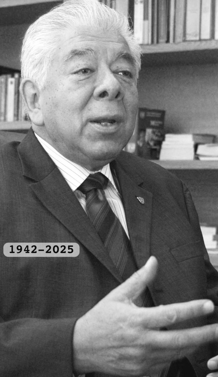 Con profundo pesar recibimos la noticia del fallecimiento del Dr. Carlos Serrano, maestro y mentor entrañable. Su legado permanece vivo en las comunidades académicas que ayudó a formar y en las vidas que tocó con su ejemplo, su calidez y su generosidad intelectual y humana.
🕯️🙏🏻