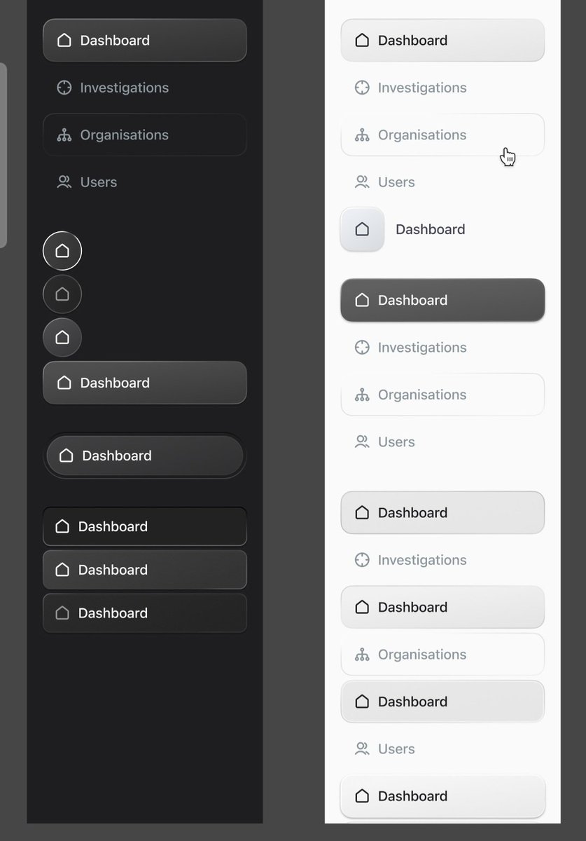 CharlieDoDesign's tweet image. I rarely have the opportunity to design in both dark and light mode, so I was pretty excited when this job came in.

It&apos;s easy to get suckered in to going flat on dashboards, but this deserves some good love and attention.

Some exploration vs polish. 

How&apos;d that tab turn out?