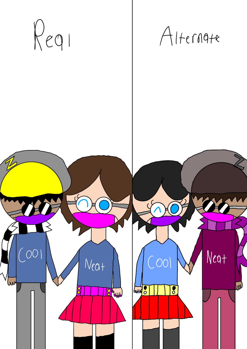 Meanwhile in an Alternate Universe 
#ibisPaintX #ibispaintart