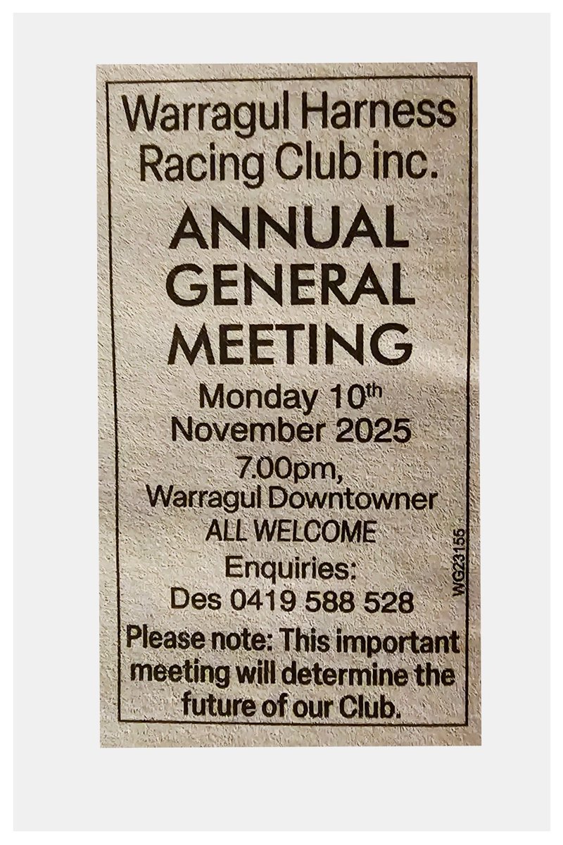 Warragul Trots tweet media