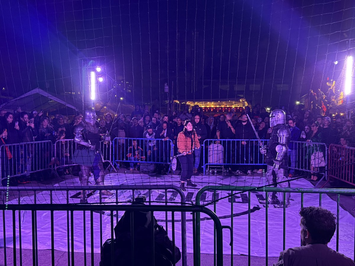 youre in da club. im at the knight fight. we are not the same.