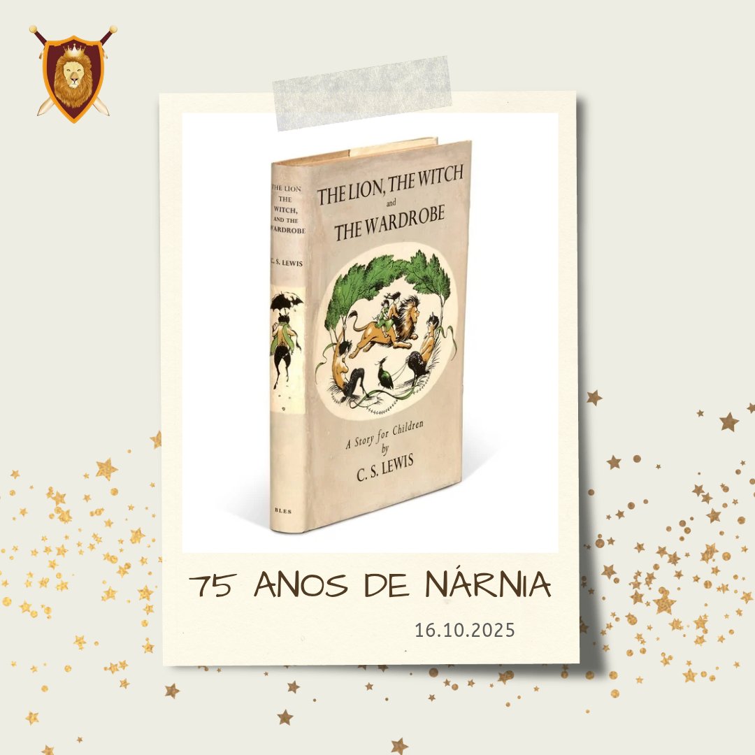 SonhosdeNarnia's tweet photo. Há exatos 75 anos, foi lançado aquele que viria a se tornar o 10° livro mais vendido de todos ou tempos

Feliz Dia de Nárnia!

#NarniaDay https://t.co/K9utI60URm