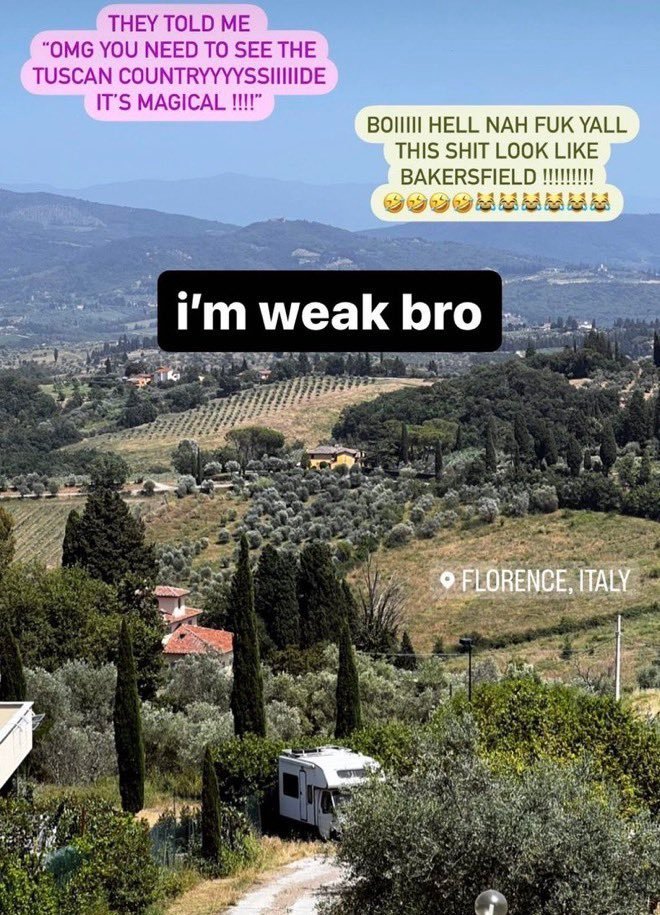 I think about "this shit look like bakersfield" sooooo often