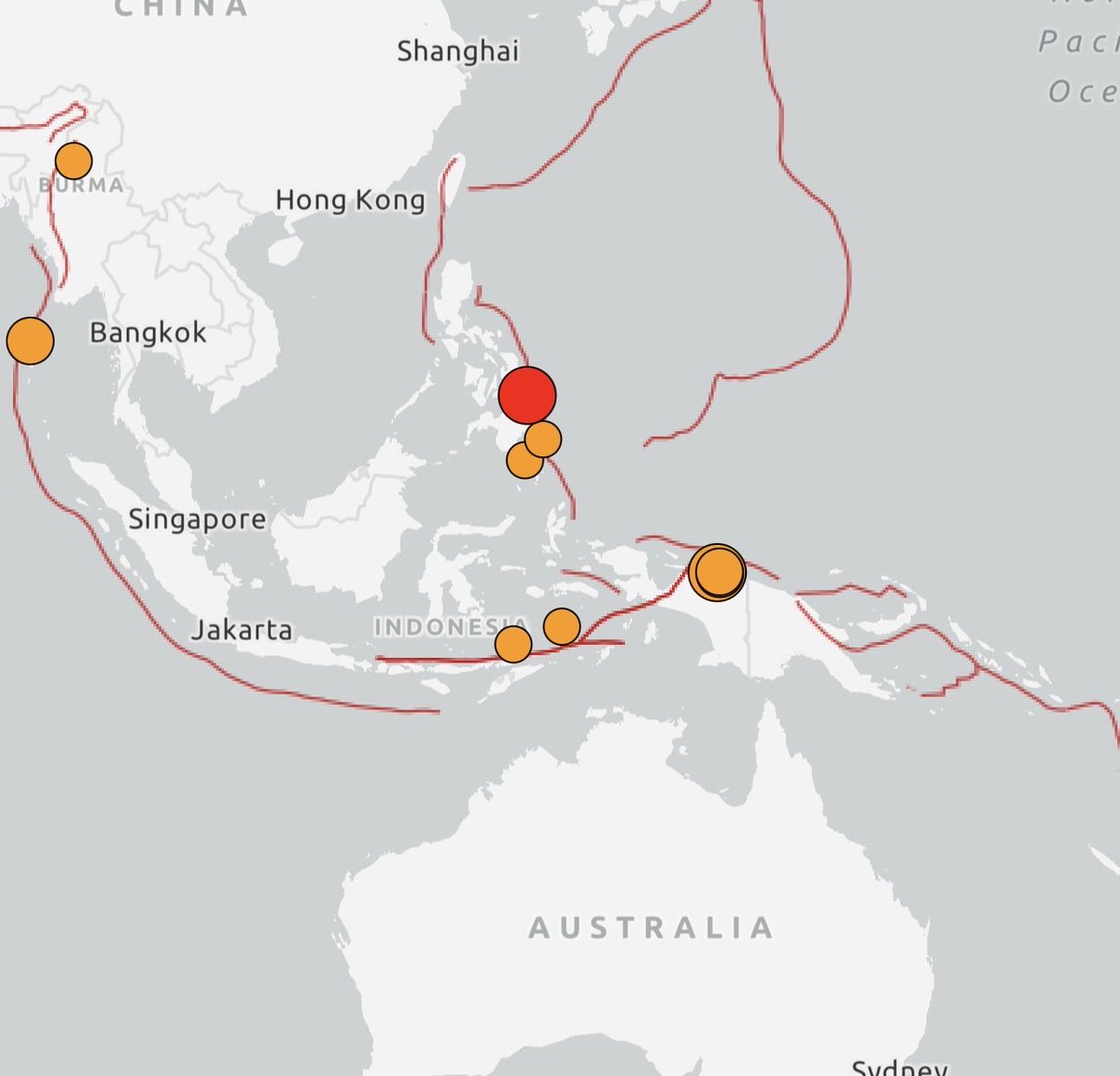 Basándonos en la información disponible hasta el momento: NO HAY PELIGRO DE TSUNAMI PARA COSTA RICA por el sismo Mw 6.1 ocurrido en Filipinas, a las 5:03pm hora CR del 16 de octubre
Puede ver el Reporte completo en
sinamot.una.ac.cr/index.php/moni…
#tsunamiCR #SomosUNA #fondosFEES
