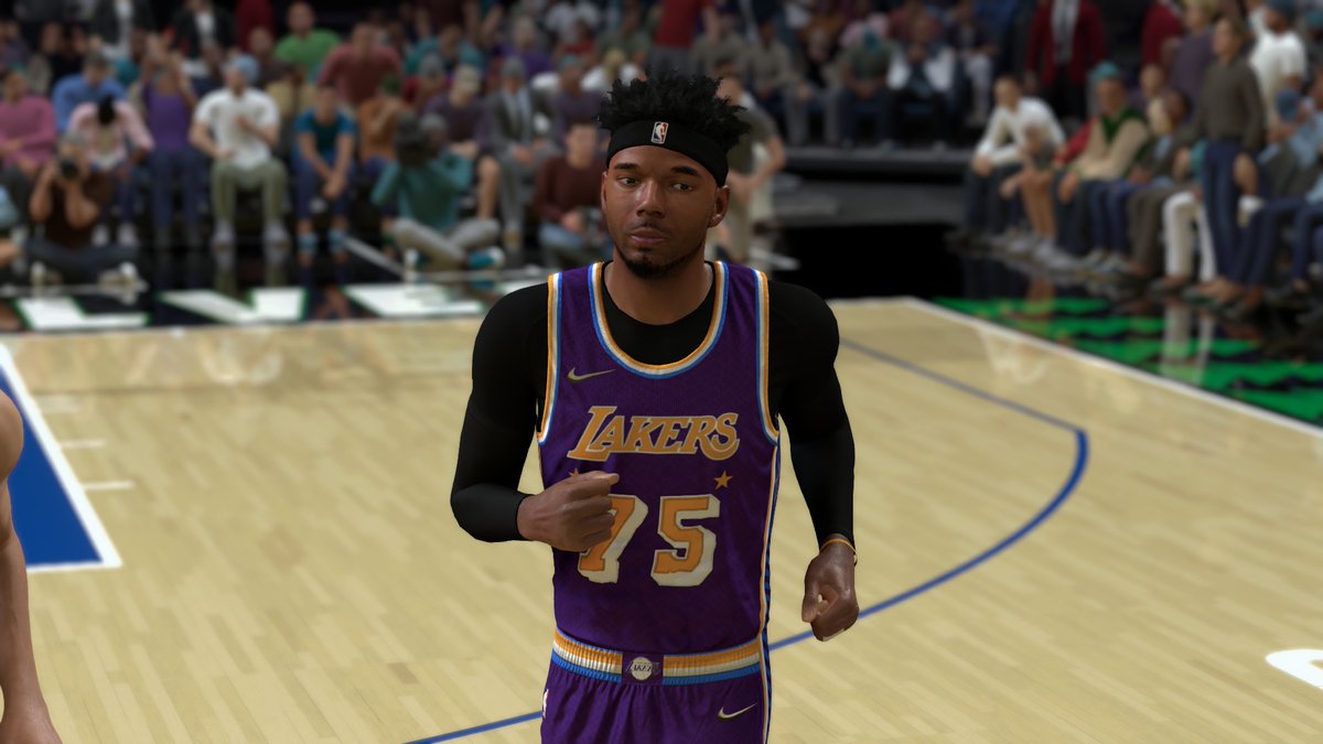 Mashiki_CDAce's tweet photo. #NBA2K26 
Set 74

Lakers Crenshaw Home-Away Jersey by InFaMouS ny
Lakers Heritage Edition Uniform by dyopopoy https://t.co/bqKtpyacXi