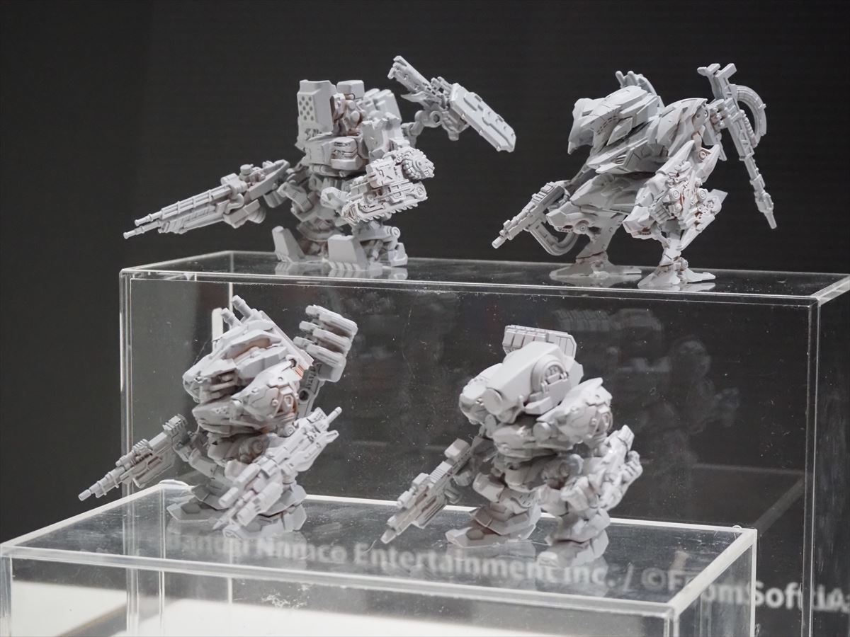 ―メインシステム 食玩モード 起動します。

『ARMORED CORE VI FIRES OF RUBICON』より
食玩プラキットシリーズ「#SMP 」にて「#バルテウス 」が参考出品中！
さらにPVCデフォルメフィギュア「ARMORED CORE Ⅵ COLLECTION」も計画進行中！

試作原型は #全日本模型ホビーショー で展示中！