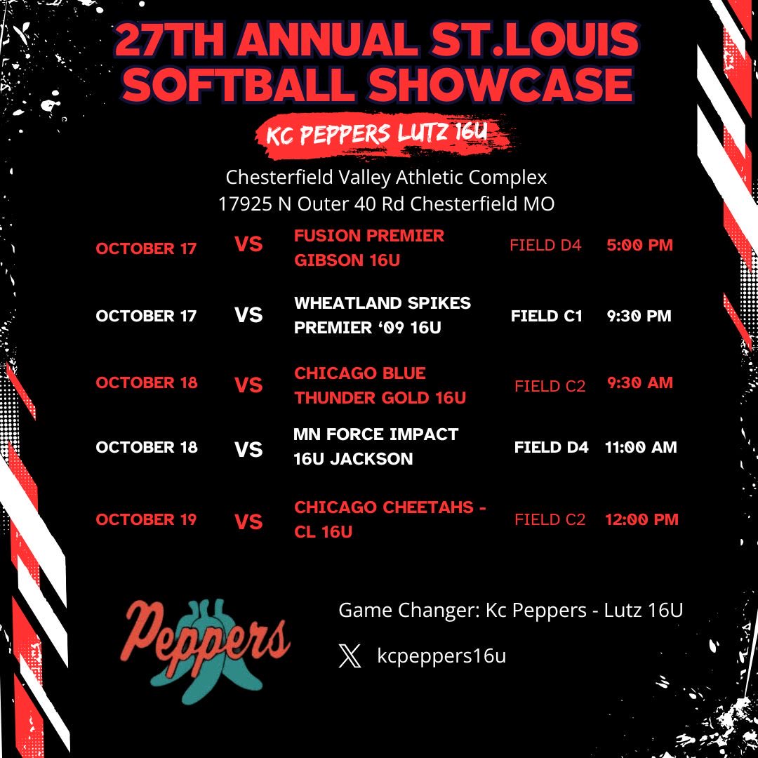 camismith2027's tweet photo. Feeling super blessed for another weekend! I’ll be playing in the PG St. Louis showcase this weekend! First game is tomorrow at 5pm! @kcpeppers16u @GoShockersSB @MoStateSoftball @iowasoftball @CycloneSB @dordtsoftball @MizzouSoftball @KUSoftball https://t.co/WbTtV058sz