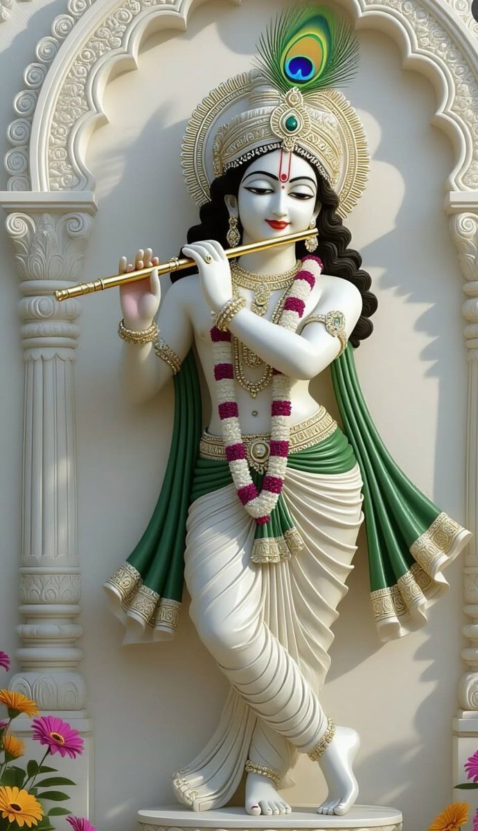 ईश्वर: परम: कृष्ण: सच्चिदानंद:विग्रह:। 
अनादिरादिर्गोविन्द:  सर्वकारणकारणं‌ ।। 

:- ऐसे अनेक पुरूष हैं जो भगवान् के गुणों से यूक्त हैं, किन्तु कृष्ण परम सत्य हैं क्योंकि उनसे बढ़कर कोई नहीं, वो सच्चिदानन्द स्वरूप हैं। 

शुभ प्रभात मित्रों।
