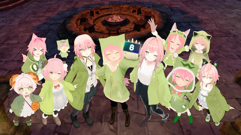 willie5684's tweet image. おはよーっ!!!
ついに8周年🎊🎉🎈
今日は自分がVRChatを始めた日だよっ!
いつも一緒に遊んだり、話をしたり、毎日楽しいVRChat生活を一緒に過ごしてくれてありがとう!
いつまでも∞(無限)に楽しく遊んでいきますのでこれからもよろしくお願いしますっ!
#VRChat
8年前に #VRChat始めました