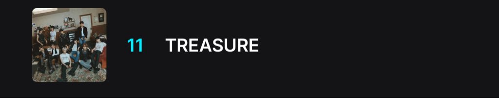 [🏆] 2025 MAMA x FANS’ CHOICE Category (1st VOTE)

🗓️ 10/16 - 10/26
⏰ 11:59 PM KST
🔗 bit.ly/4nTWiqv

✨STATS UPDATE AS OF 9:00 AM KST:
#11 TREASURE

We are out of the Top 10! Let’s try to climb up the rank of TREASURE!

#TREASURE #2025MAMAVOTE
