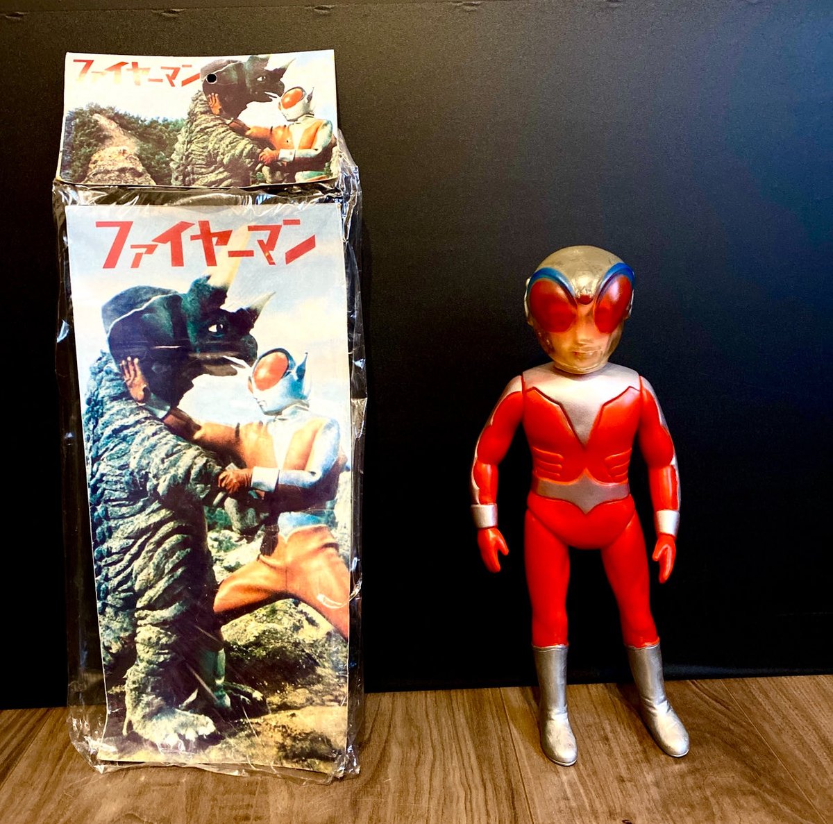 ファイヤーマンパチのクリアーマスク面取れ‼️