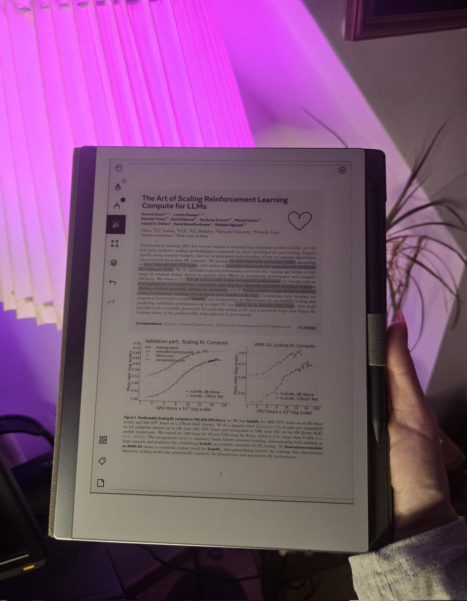 alexinexxx's tweet image. and we're back to cuda!
>day 4 of unemployment
>wrote an array-mul kernel comparing cpu/gpu speed
>chapter 3 of PMPP
>read 3 papers on my ink tablet
(paper list ↓)