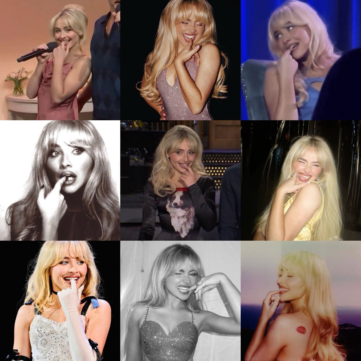 my fav sabrina carpenter pose