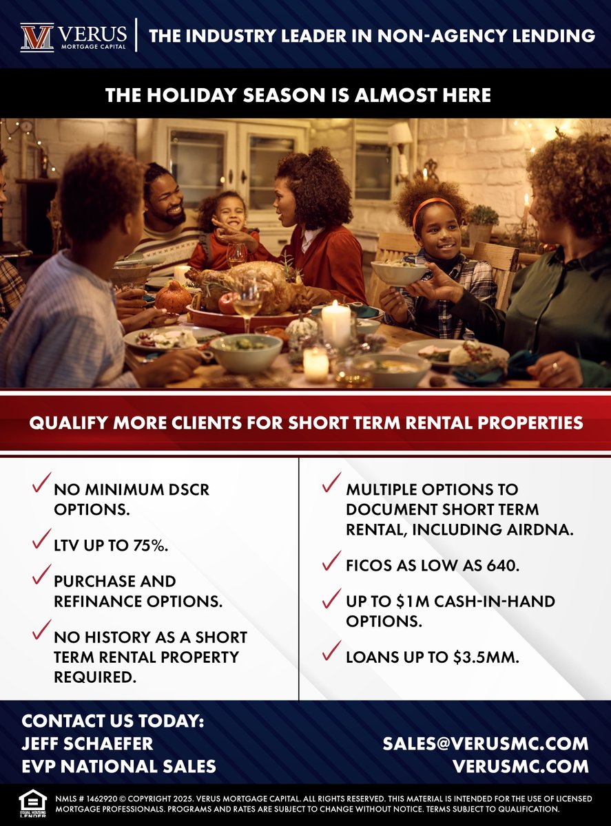 Contact us today to learn more: sales@verusmc.com
#mortgage #nonqm #nonqmlending #mortagelending #mortgageindustry #nonqmloans #alternativefinancing #loans #lenders #lending #alternativelending #financing #financingoptions #verus #sales