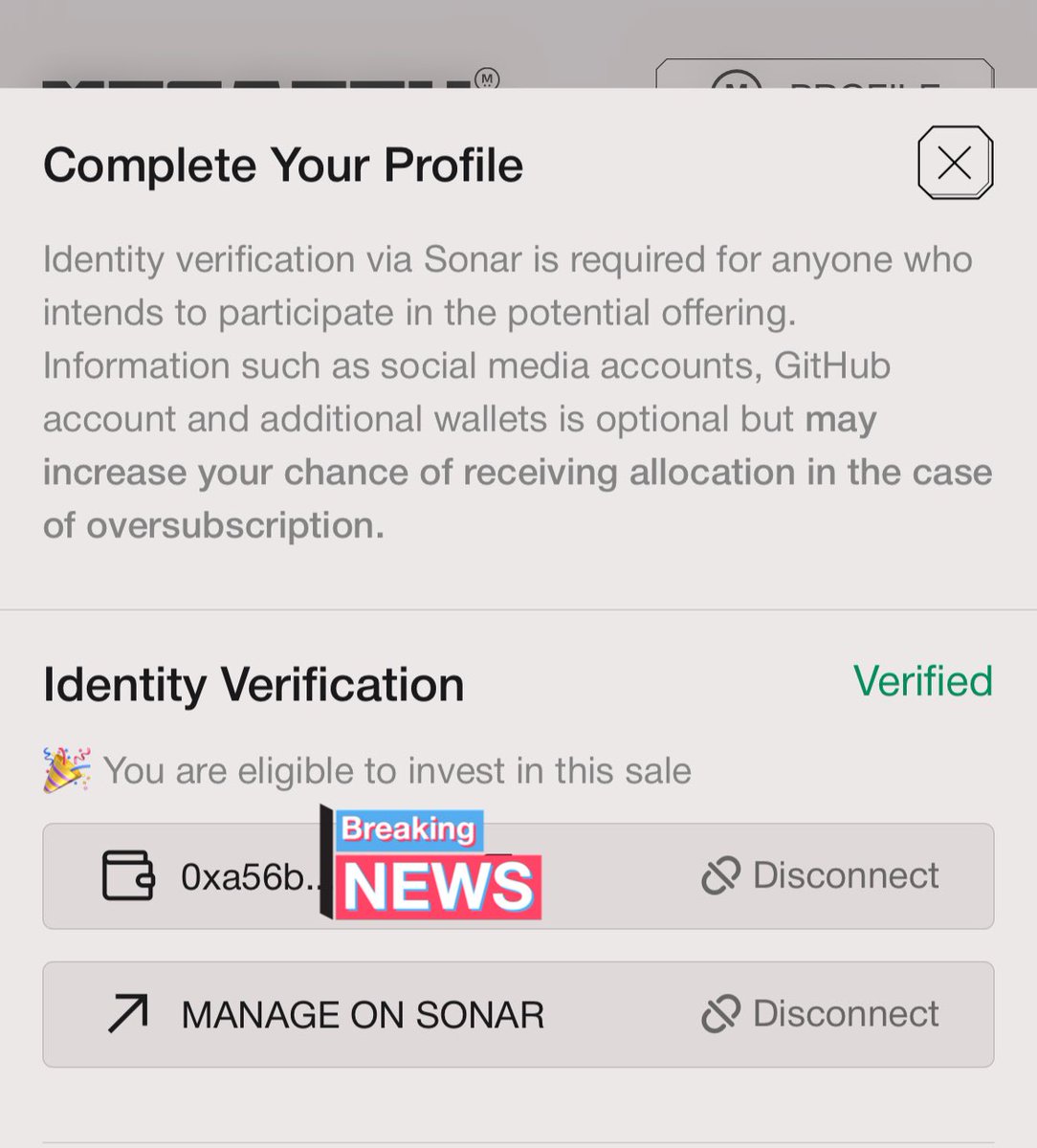 xzmugi's tweet photo. qualified for megaeth ico?
hope the vesting terms is good?
@megaeth @KaitoAI
#yap #yap2earn #smartfollower
#letsconnect #innercircle https://t.co/LdoviK9Se4