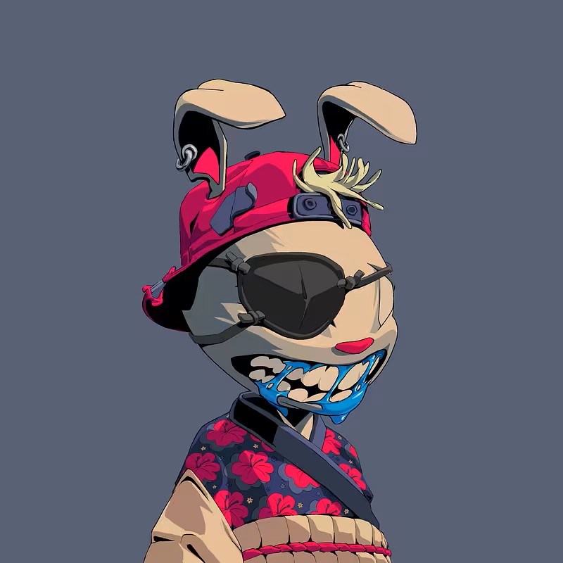 PIRATE_ON_ETH's tweet image. Pirate just joined @RoguesNFT to take over 🐰