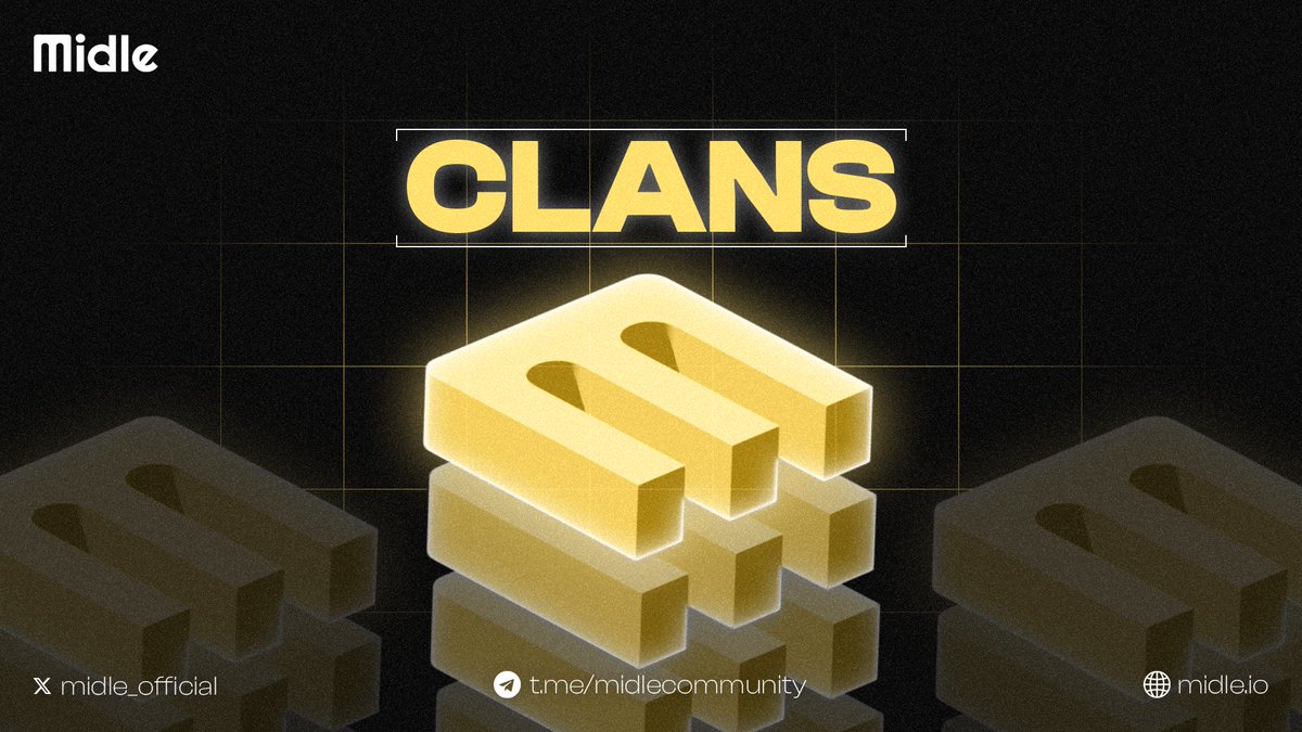 More members. More tasks. More rewards! 🤝

Climb the Clan leaderboard with your friends and earn exclusive Midle rewards.

Start now. 👉 app.midle.io