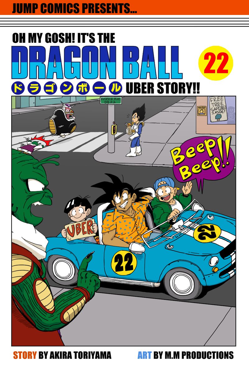 M_M_Product's tweet image. VOLUME 22 - Krillin&apos;s Uber Service!! Frieza DoorDash Rivalry!

#DB_Gallery #DragonBallZ