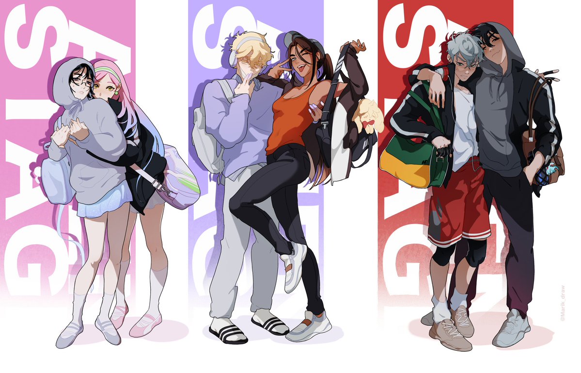 Marik_draw's tweet image. The champions
#ALNST #alienstage
/reposted because I forgot to color Hyuna prosthesis 🙇♀️/