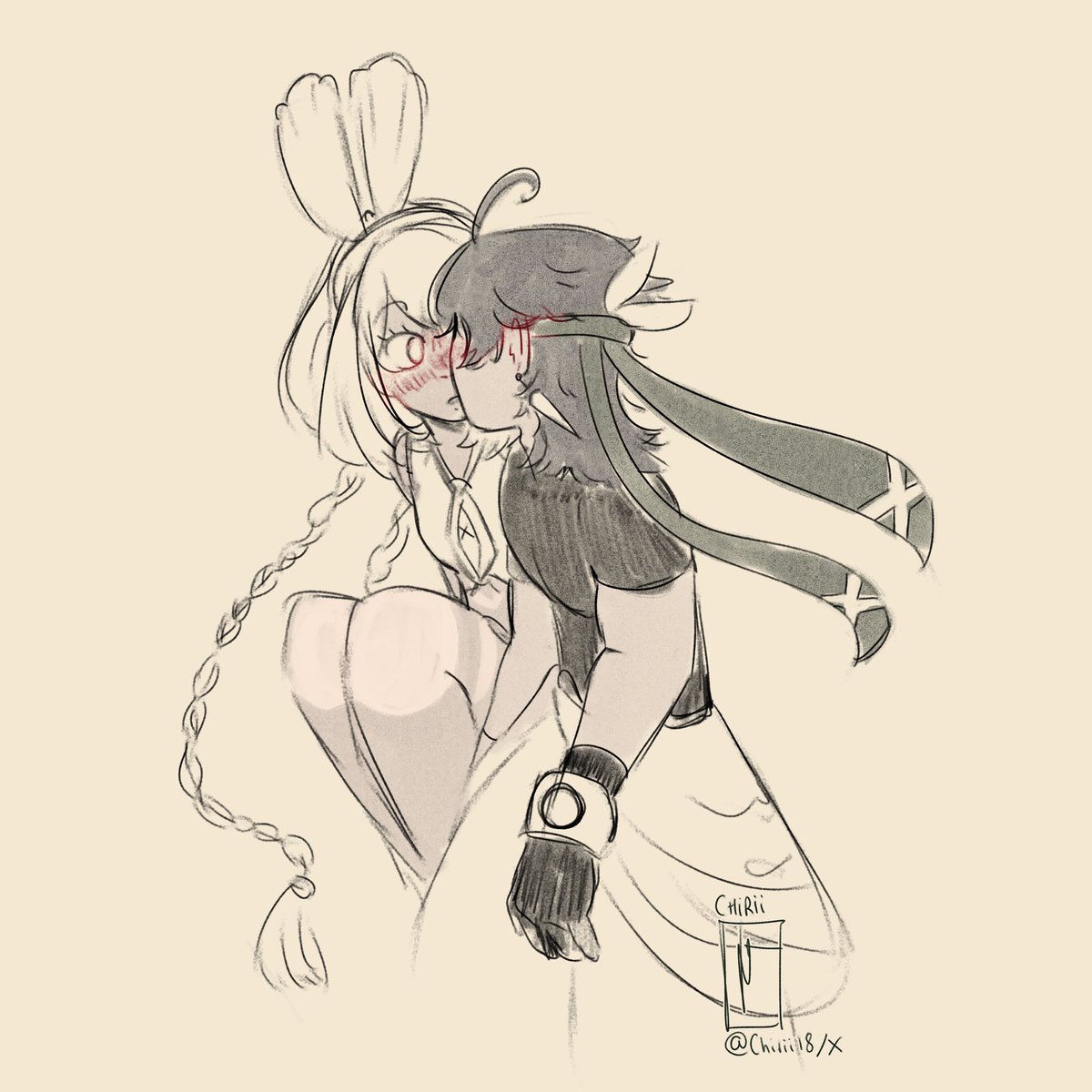 Kisstober day 16 #kinlani / #kinilani stolen