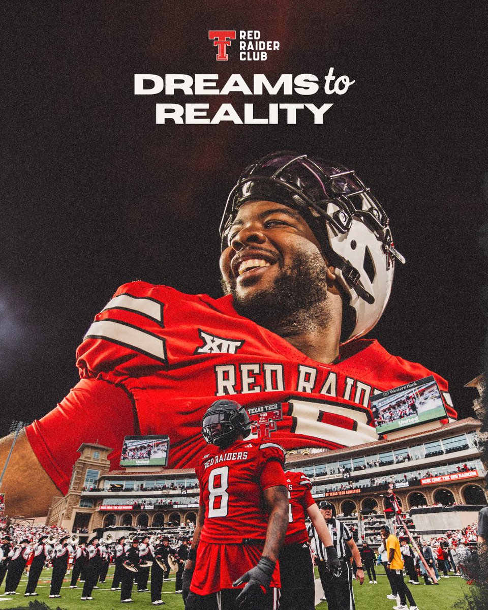 Real ones know the Red Raider Club is the engine behind this whole movement.
Shoutout to y’all for making dreams reality and keeping this program pushing every day!