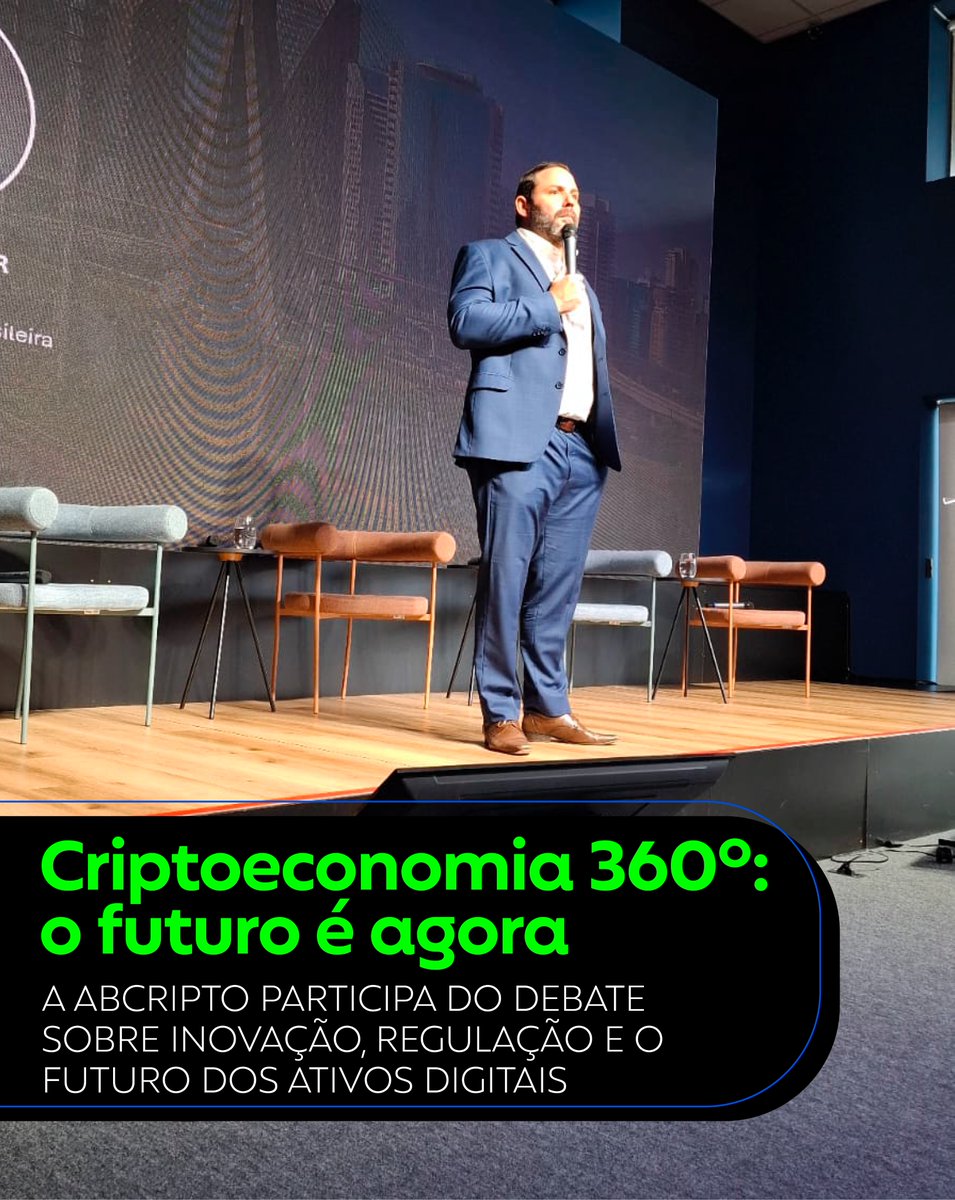 💬 Criptoeconomia em pauta

Nosso CEO Bernardo Srur foi keynote do Fitch On Fintechs 2025, destacando o papel do #Bitcoin, dos ETFs e da tokenização na revolução dos ativos digitais.

Agradecemos à Fitch Ratings pelo convite e pelo espaço para debater o futuro da #Criptoeconomia.