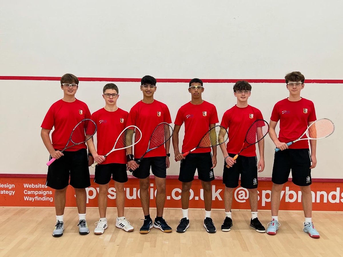 Hosted National Schools 1st stage in Boys KS4 and some amazing squash matches all day between Challoners, JHGS, Abingdon &amp; RGS <a href="/englandsquash/">🏴󠁧󠁢󠁥󠁮󠁧󠁿 England Squash</a>