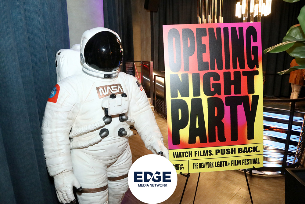 EdgeMediaNet's tweet image. NewFest Photo Album: ow.ly/yUlz30sQsv4 NewFest opens like a movie you want to live in. ‘Blue Moon’ lit up SVA Theatre, then Slate kept the glow going; #NewFest37