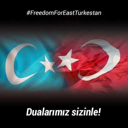 #DoğuTürkistan da yaşanan zulmüne sessiz kalma! Doğu Türkistan'ın sesi ol, dünyaya duyur.
#freeTurkistan  #FreeTurkistan