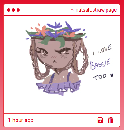 _natsalt's tweet image. oh my goodness this is GENUINEY SO BEAUTIFUL AAHH!! YOU GUYS ARE SO TALENTED ITS CRAZY OMGGG
Shes so pretty and awesome omga💖💖Bassie abssie bassie bassie THAKN YOUUU