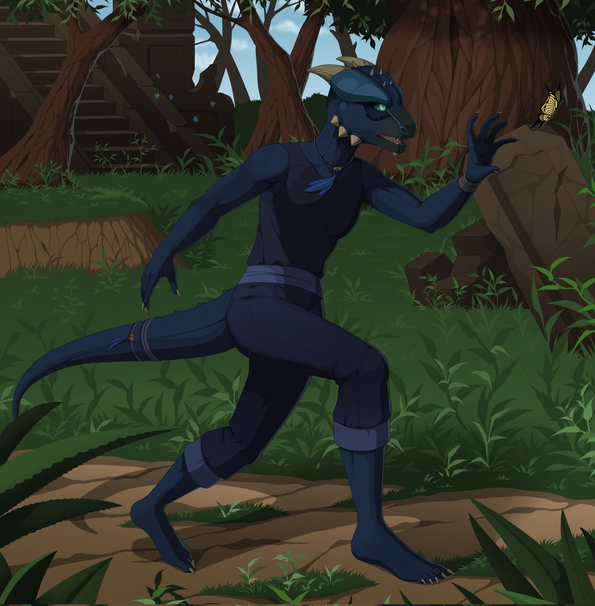 😋 " A young Argonian with a great future "