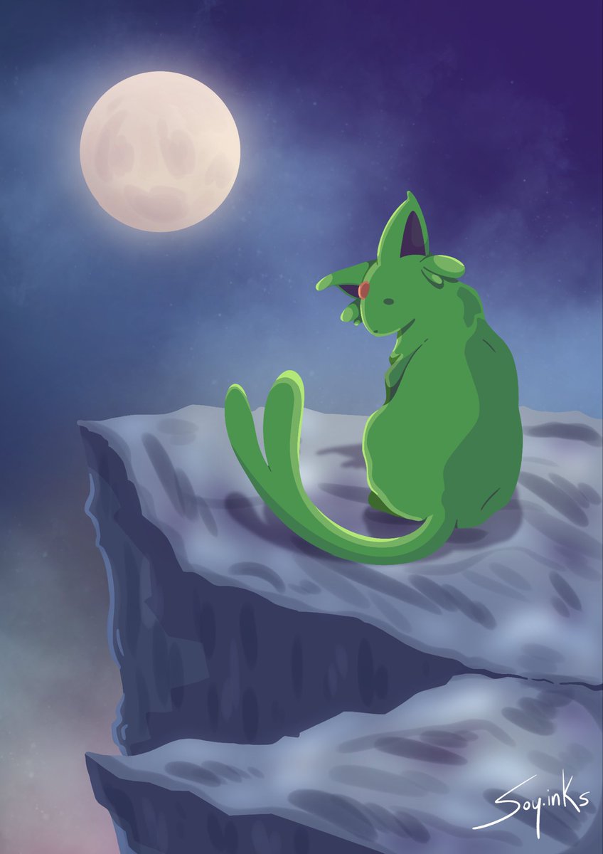soy_inks's tweet photo. shiny little guy :) #pokemon #pokemonfanart #fanart #espeon https://t.co/nfQXC4sD2o