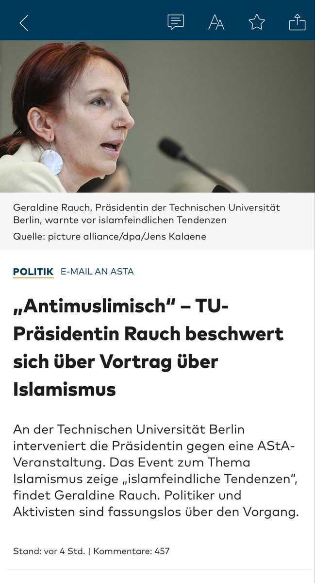 Ich möchte das wirklich noch einmal ganz deutlich machen: Es ist absurd, was gerade an der <a href="/TUBerlin/">TU Berlin</a> passiert. Die Gruppe „Not in our name TU“ hat einen Demoaufruf geteilt, in dem der 7. Oktober als „Leuchtfeuer der revolutionären Hoffnung“ bezeichnet wurde. Seit gestern