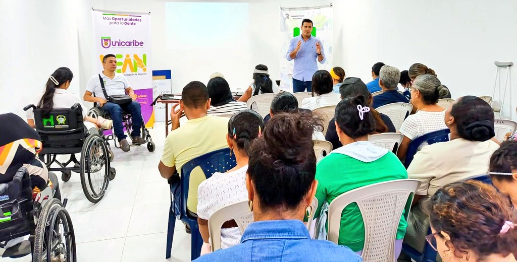 🟪🟨🟩Taller de Marketing Digital de Unicaribe y Fundación Social Horizontes brinda ‘más oportunidades’ a emprendedores con discapacidad de Ciénaga👨🏽‍🦼💡👩🏻‍🦯

Mira aquí la noticia completa 👇 
acortar.link/uNSLdv